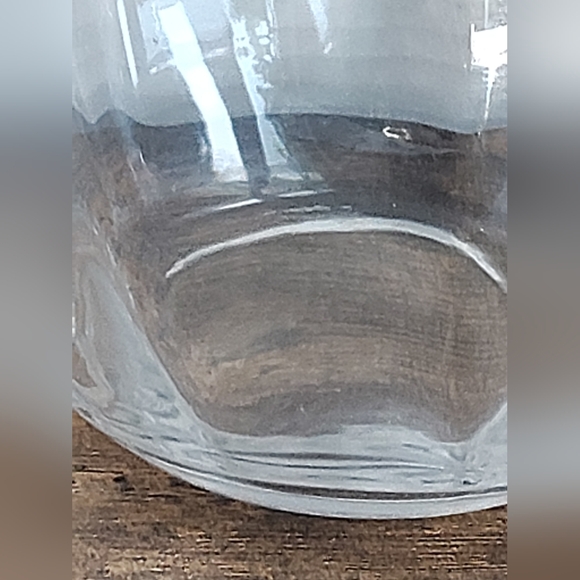 Bedside Carafe Clear Glass Vintage Tumble Up Glass Set Interior Vertical Design - Picture 4 of 17